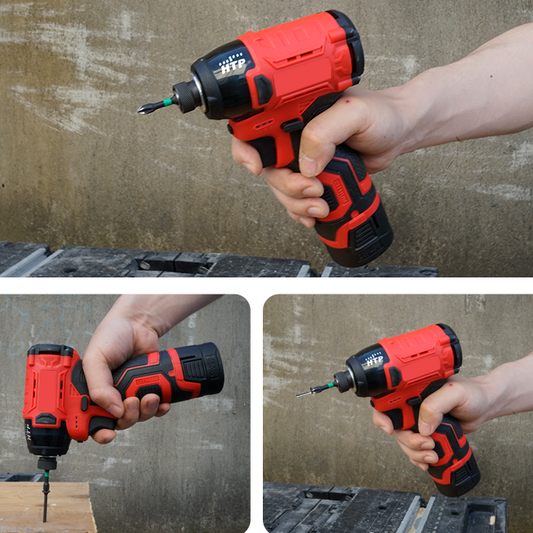 RedhawkPro 18V 1/4 in./6.35mm Hex Chuck Cordless Impact Driver All-in-One Kit