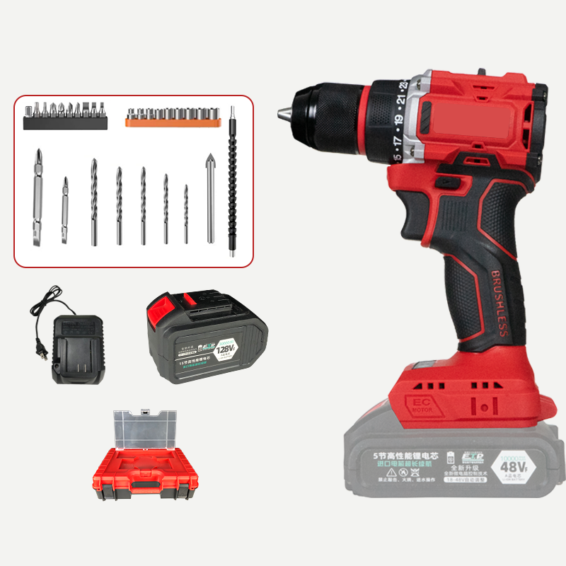 RedhawkPro 21V 1/2 in./13mm Cordless Drill All-in-One Kit