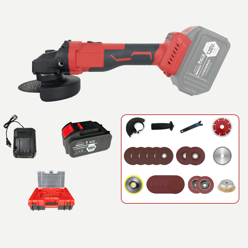 RedhawkPro 21V 5 in. Cordless Angle Grinder