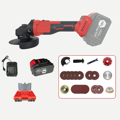 RedhawkPro 21V 4-1/2 in. Cordless Angle Grinder