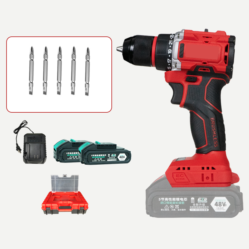 RedhawkPro 21V 1/2 in./13mm Cordless Drill Basic Kit