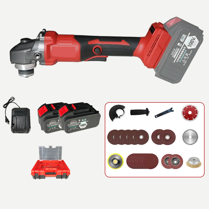 RedhawkPro 21V 4 in. Cordless Angle Grinder