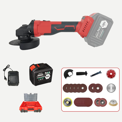 RedhawkPro 21V 4 in. Cordless Angle Grinder