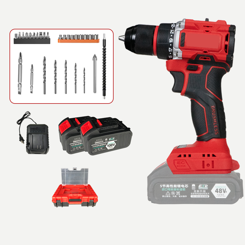 RedhawkPro 21V 1/2 in./13mm Cordless Drill All-in-One Kit