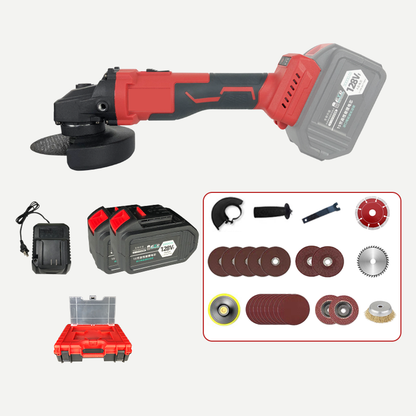 RedhawkPro 21V 4-1/2 in. Cordless Angle Grinder