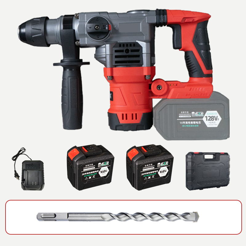 RedhawkPro 21V 1/2 in. /13mm SDS-Plus Chuck Cordless Rotary Hammer Basic Kit