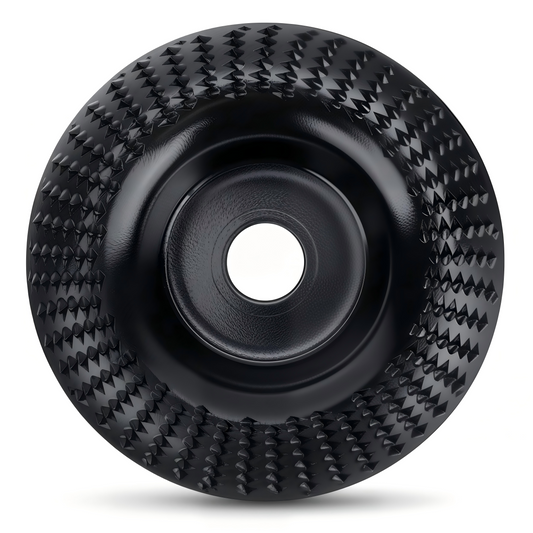 RedhawkPro 5" Concave Wood Carving Disc - Curved Shaping & Contouring Grinder Wheel