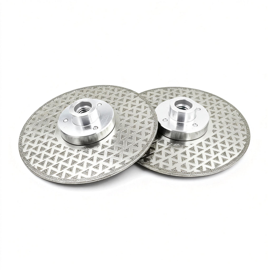 RedhawkPro 9" Full-Star Electroplated Diamond Grinding Wheel Precision Surface Polishing