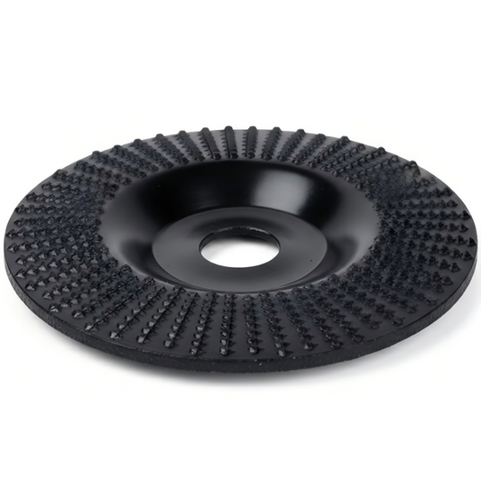 RedhawkPro 5" Inclined Wood Carving Disc - Carbon Steel Shaping & Grinding Wheel