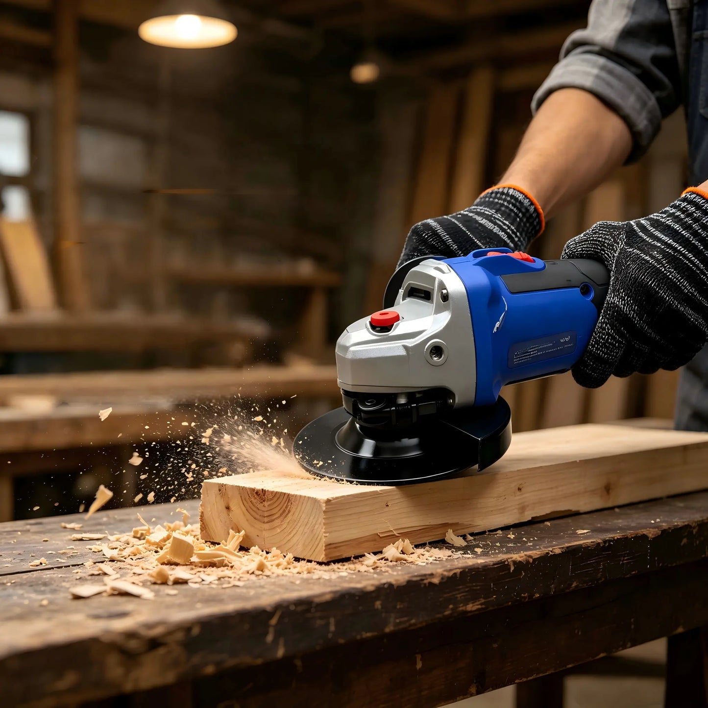RedhawkPro Flat Wood Carving Disc - Rapid Levelling & Surface Grinding Wheel