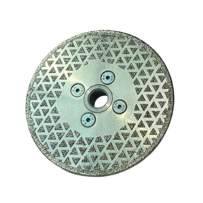 RedhawkPro Full-Star Electroplated Diamond Concrete Grinding Wheel Precision Surface Polishing