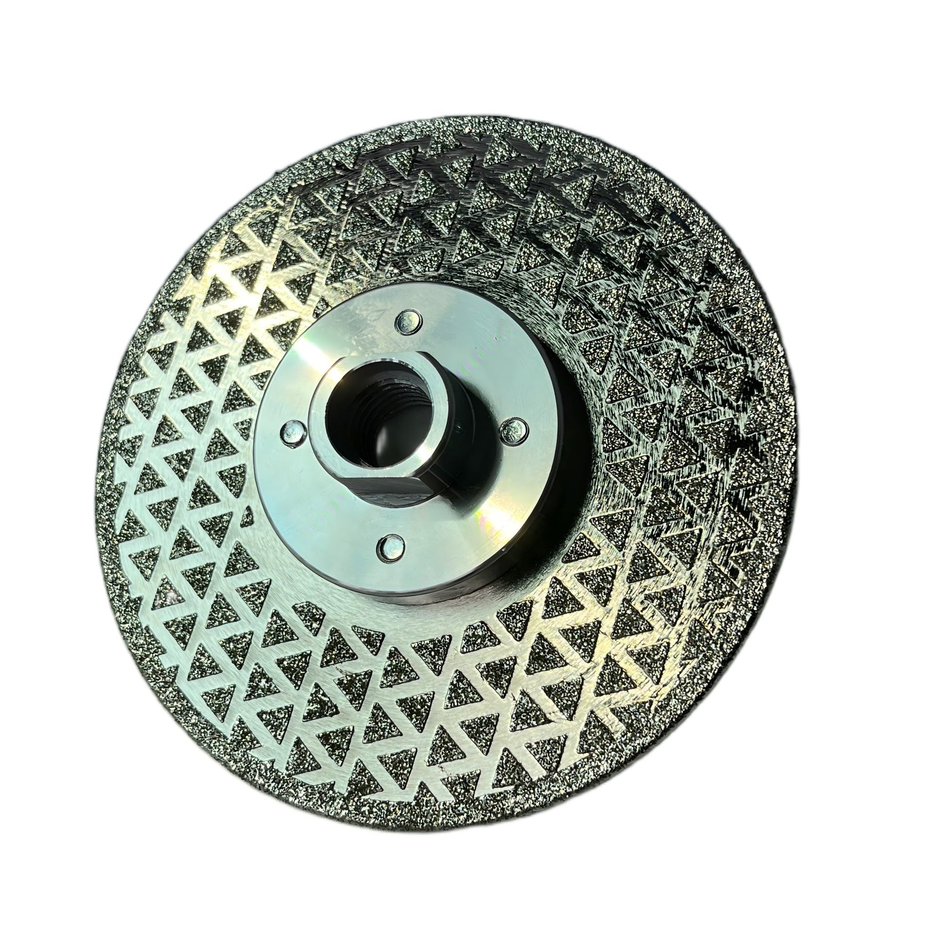 RedhawkPro Full-Star Electroplated Diamond Concrete Grinding Wheel Precision Surface Polishing
