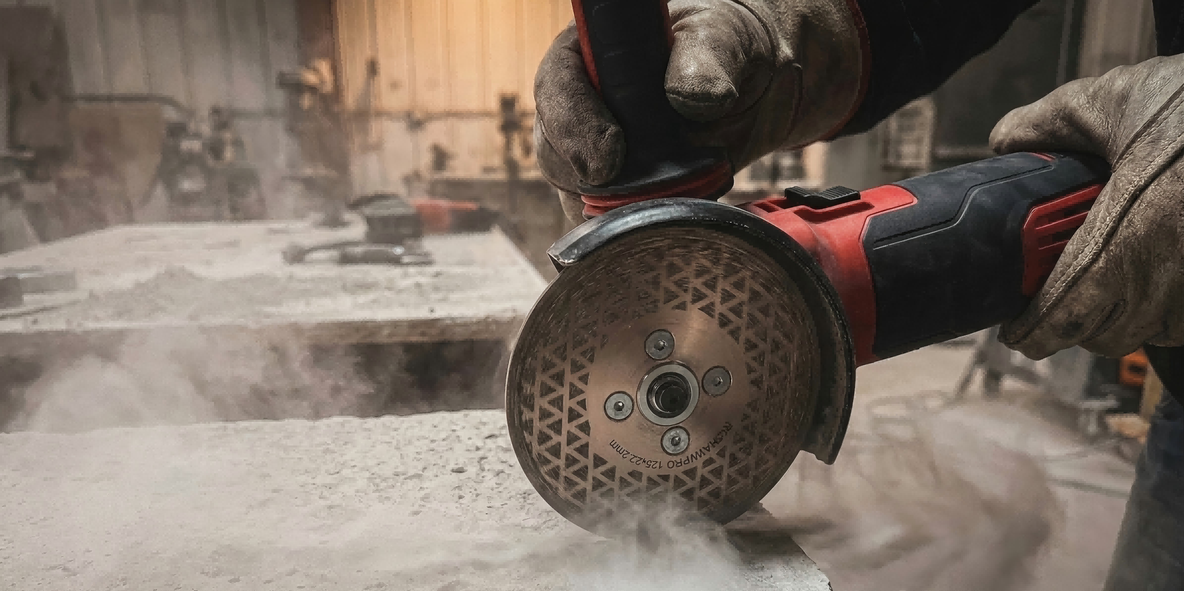 RedhawkPro Full-Star Electroplated Diamond Concrete Grinding Wheel Precision Surface Polishing
