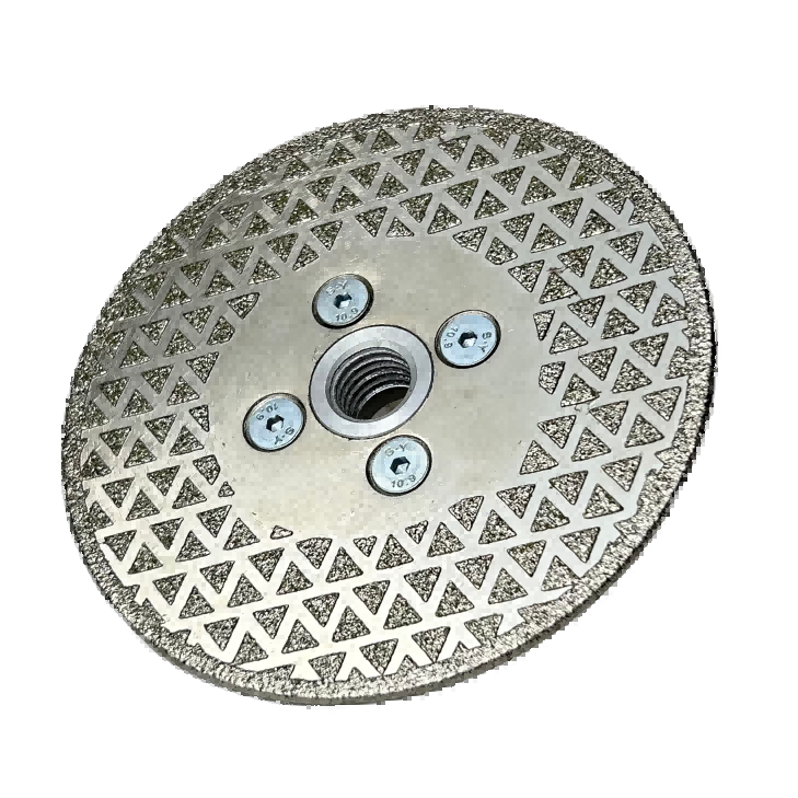 RedhawkPro Full-Star Electroplated Diamond Concrete Grinding Wheel Precision Surface Polishing