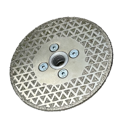 RedhawkPro Full-Star Electroplated Diamond Concrete Grinding Wheel Precision Surface Polishing