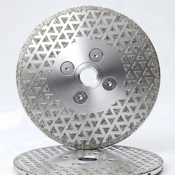 RedhawkPro Full-Star Electroplated Diamond Concrete Grinding Wheel Precision Surface Polishing