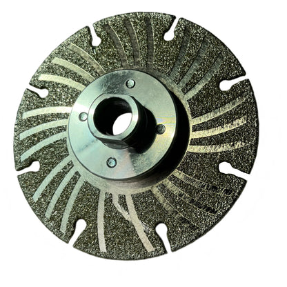 RedhawkPro Turbo-Wave Electroplated Diamond Wheel 2-in-1 Cutting & Grinding Wheel