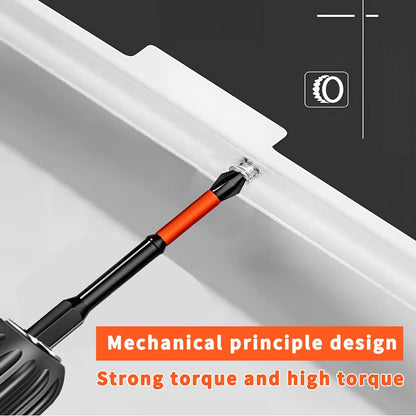 Rafford Anti Slip bits Magnetic Screwdriver bit Set S2 Alloy Steel Impact Resistance Bits-3/6/12Pcs Suitable for Electric Drills