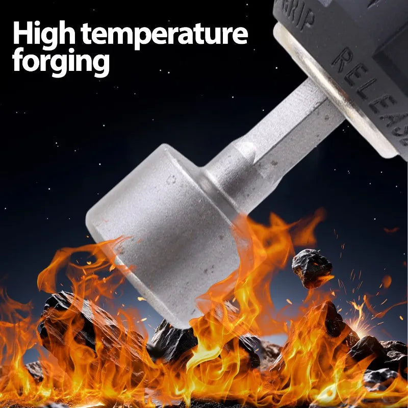 9/14PCS Hexagon Nut Driver Drill Bit Magnetic Socket Screwdriver Wrench Set Drill Bit Adapter Electric Impact Bolt Handle Tools